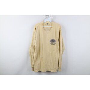 Vtg Y2K Ron Jon Surf Shop Mens Large Garment Dye Stonewash Long Sleeve T-Shirt